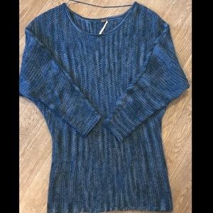 Free People oversized knit tunic sweater.